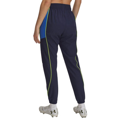 Washed Navy - Back - Under Armour Womens-Ladies Challenger Performance Joggers