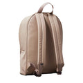 Grey - Back - Calvin Klein Round Logo Backpack