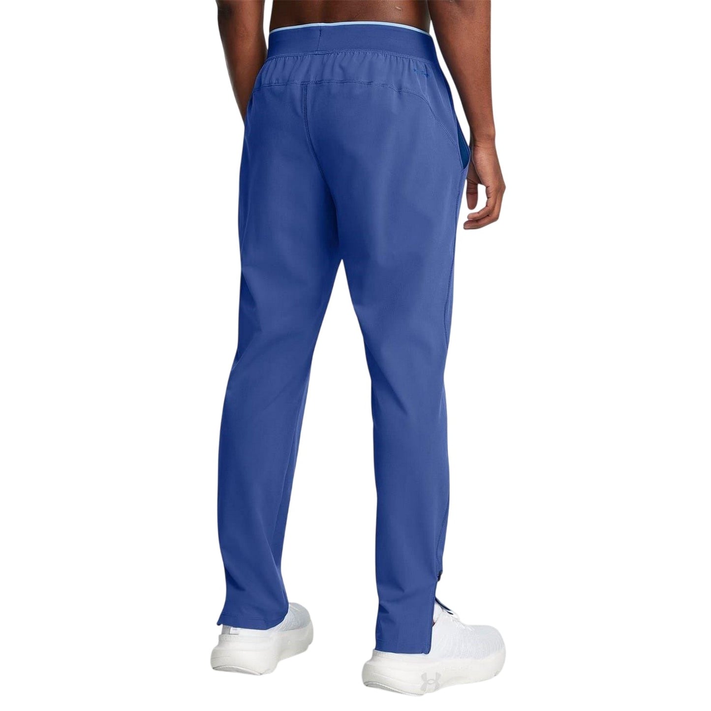 Blue - Back - Under Armour Mens Storm Run Tracksuit Bottoms
