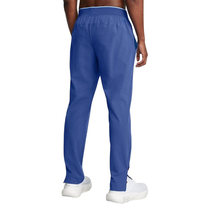 Blue - Back - Under Armour Mens Storm Run Tracksuit Bottoms