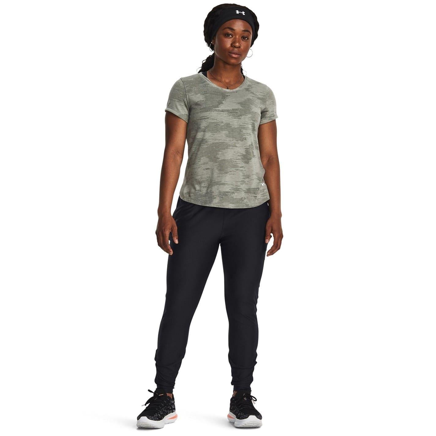 Black - Pack Shot - Under Armour Womens-Ladies Qualifier Elite Tracksuit Bottoms