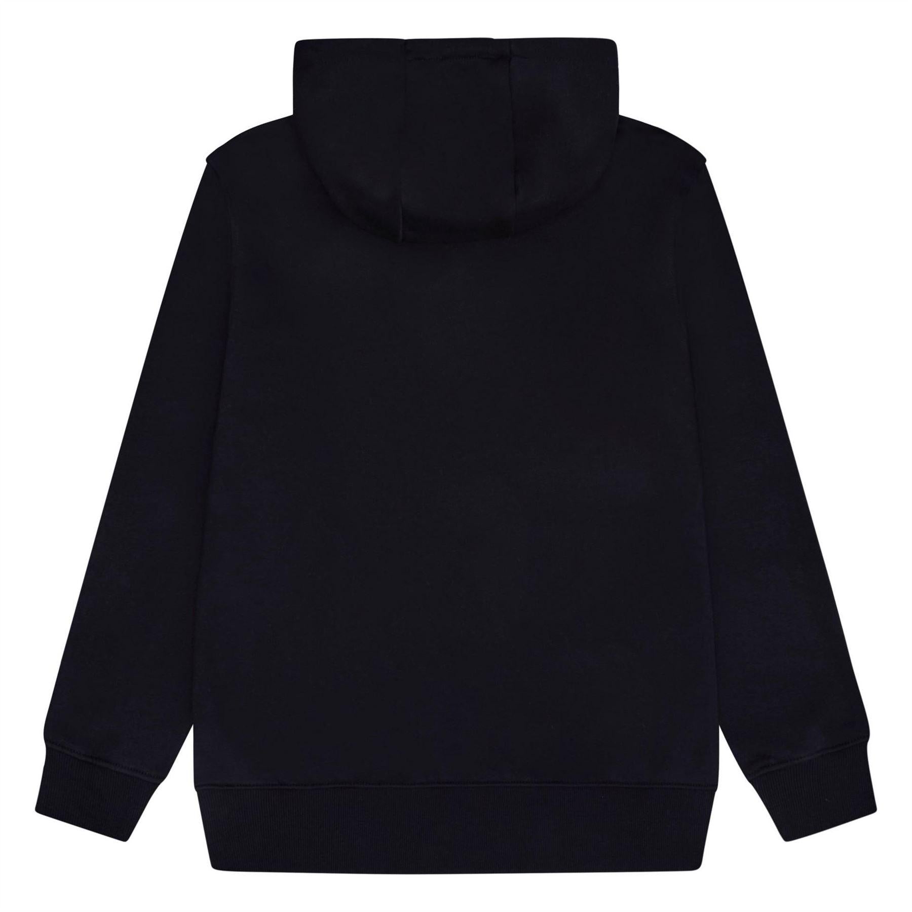 Black - Back - Ellesse Mens Pullover Hoodie