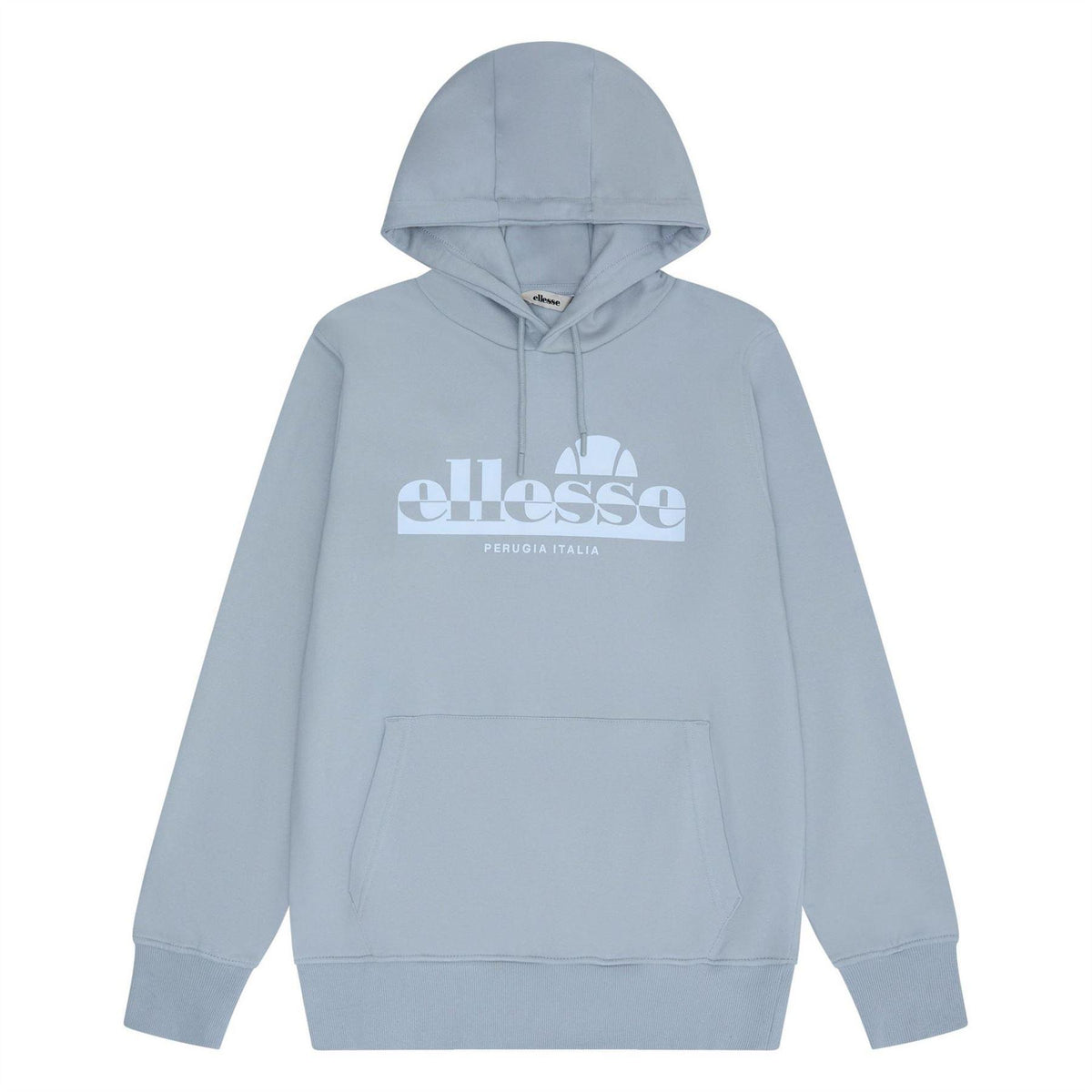 Light Grey - Front - Ellesse Mens Pullover Hoodie