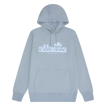 Light Grey - Front - Ellesse Mens Pullover Hoodie