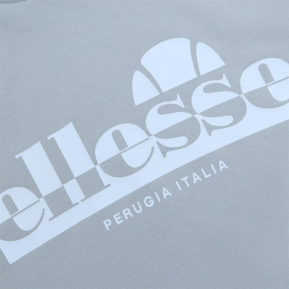 Light Grey - Side - Ellesse Mens Pullover Hoodie
