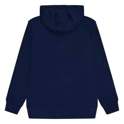 Navy - Back - Ellesse Mens Pullover Hoodie