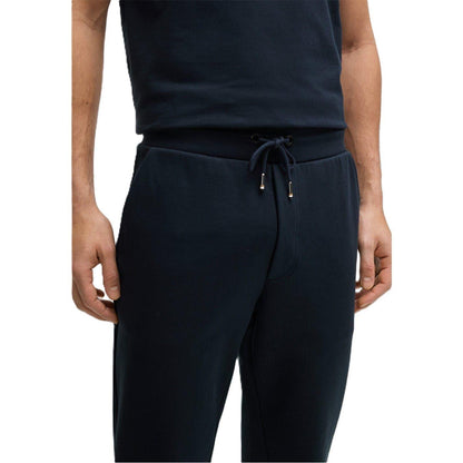 Dark Blue - Side - Boss Mens Lamont Slim Joggers