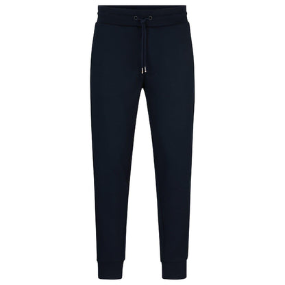 Dark Blue - Front - Boss Mens Lamont Slim Joggers