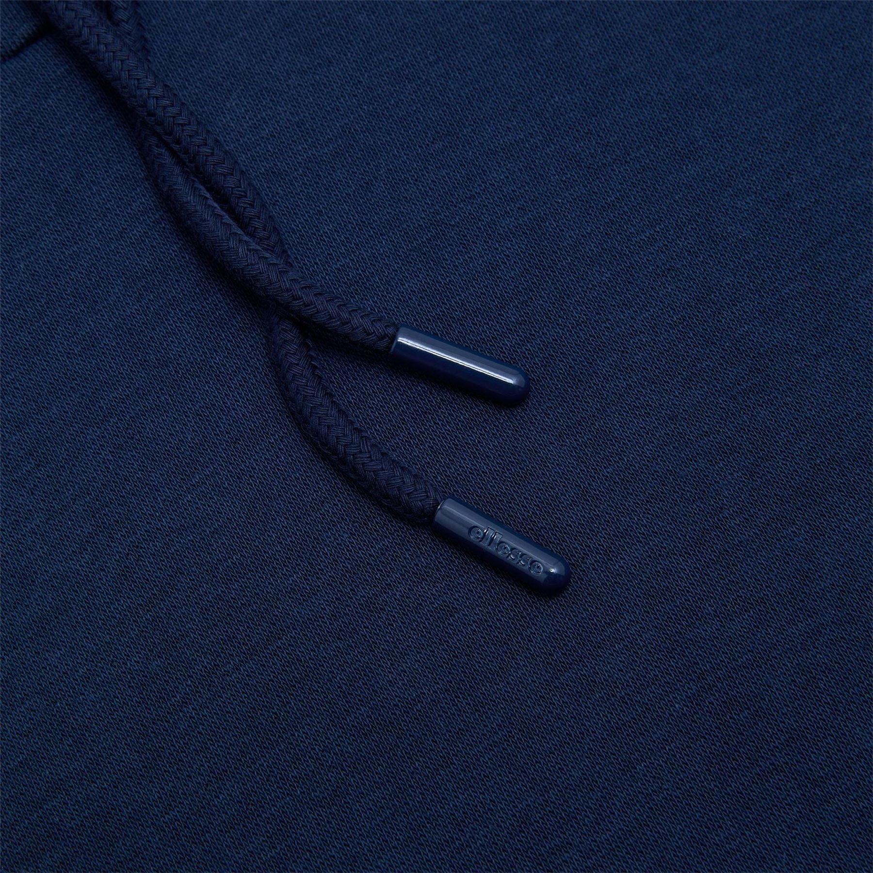 Navy - Lifestyle - Ellesse Mens Long-Sleeved Pullover Hoodie