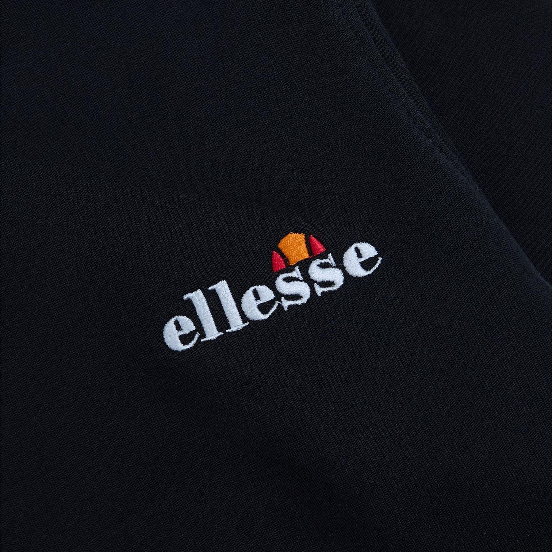 Black - Lifestyle - Ellesse Mens Long-Sleeved Pullover Hoodie