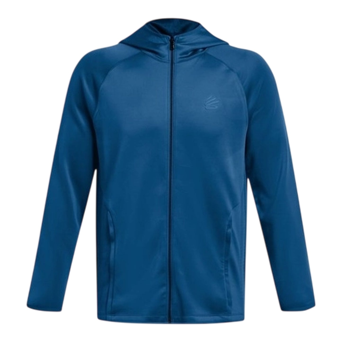 Blue - Front - Under Armour Mens Curry Small Logo Running Joggers