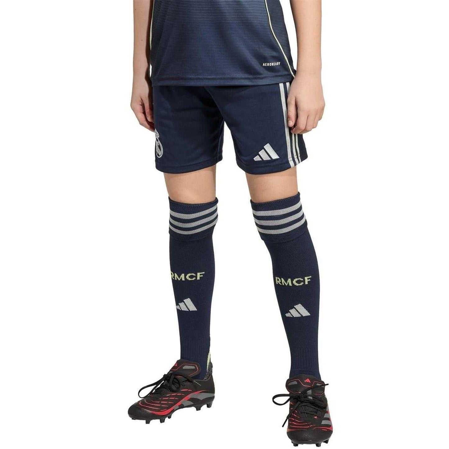 Blue - Lifestyle - Adidas Childrens-Kids 2025-2026 Real Madrid CF Away Shorts