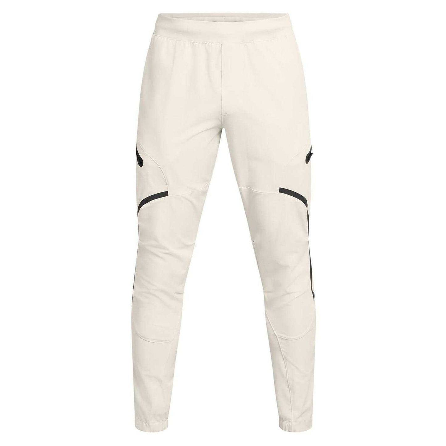 White - Front - Under Armour Mens Unstoppable Tapered Combat Trousers