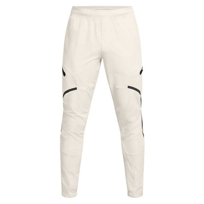 White - Front - Under Armour Mens Unstoppable Tapered Combat Trousers