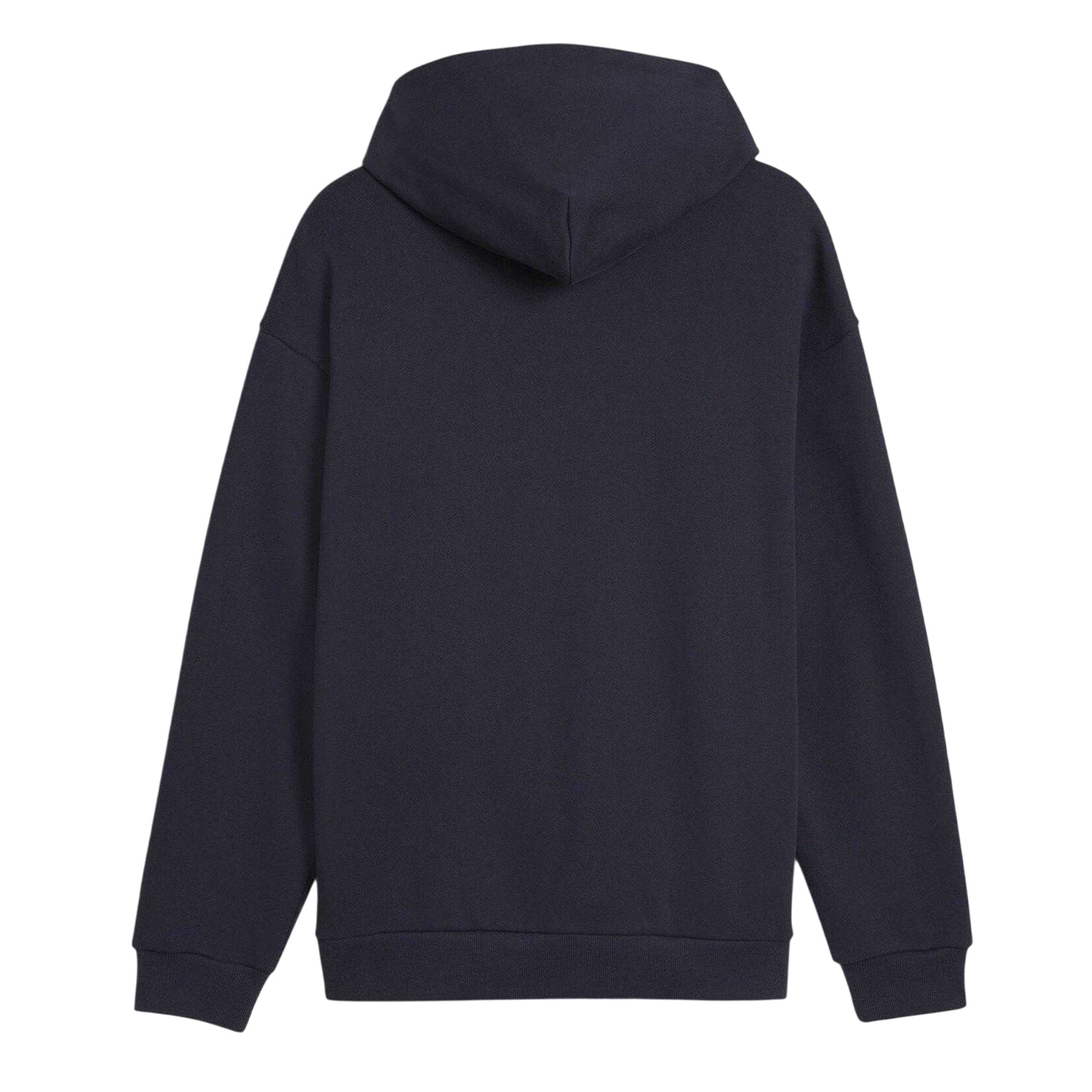 New French Navy - Back - Puma Mens Manchester City FC Cotton Blend Hoodie