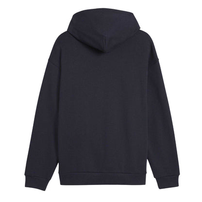 New French Navy - Back - Puma Mens Manchester City FC Cotton Blend Hoodie