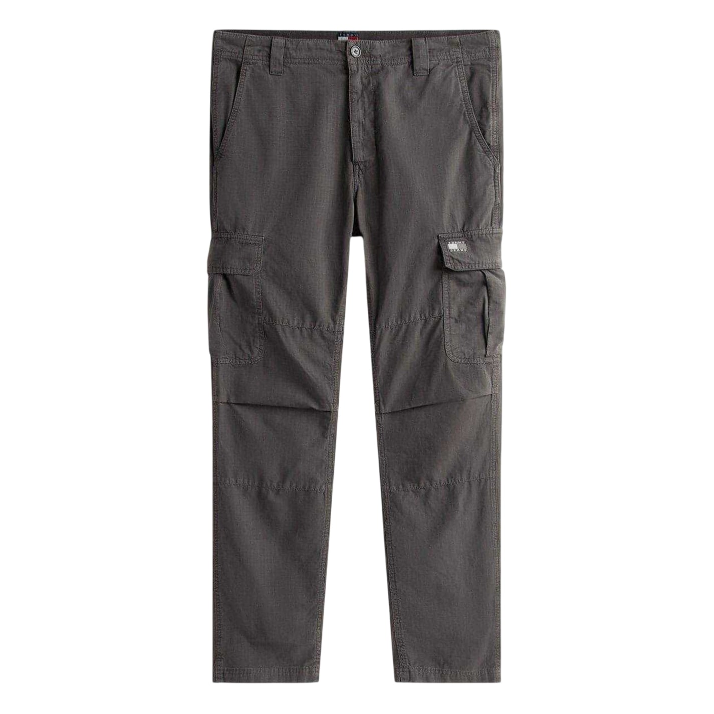 Washed Black - Front - Tommy Jeans Mens Ryan Cargo Trousers