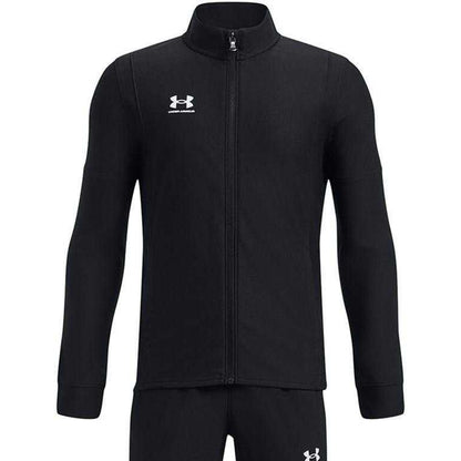Black - Side - Under Armour Boys UA Challenger Tracksuit
