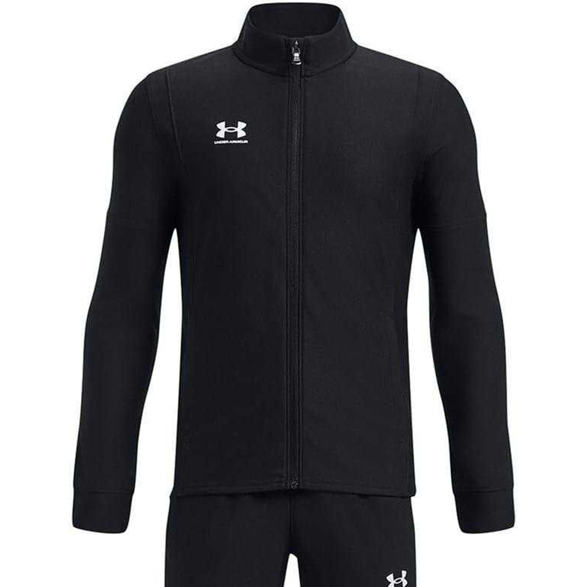Black - Side - Under Armour Boys UA Challenger Tracksuit