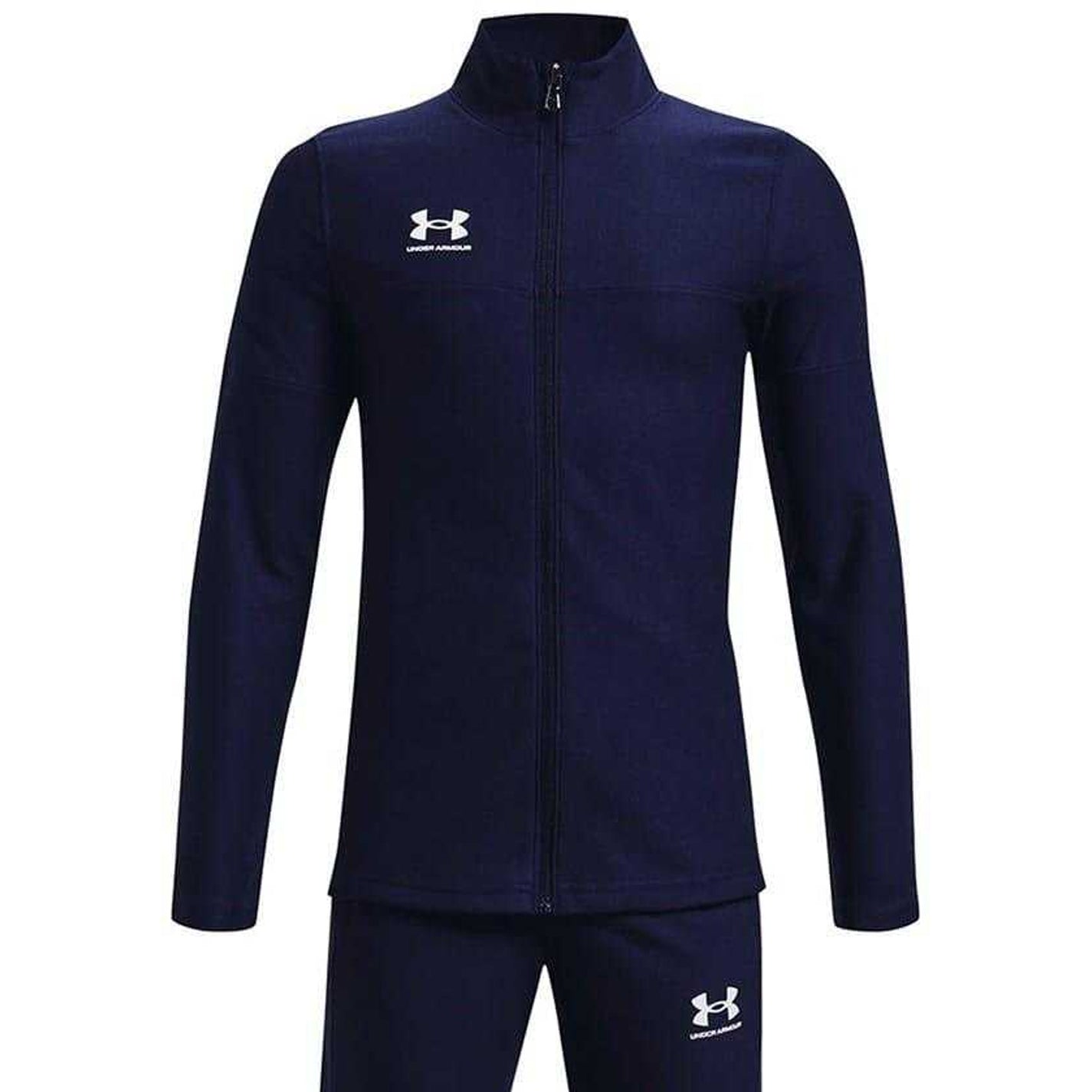 Navy - Side - Under Armour Boys UA Challenger Tracksuit