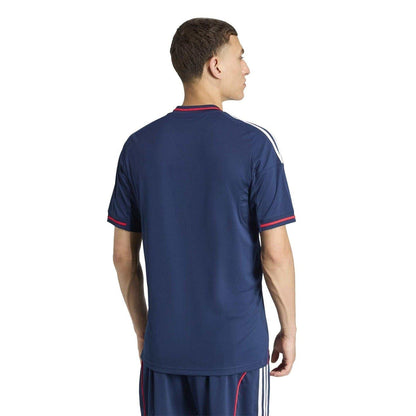 Blue - Lifestyle - Adidas Mens 2025-2026 Olympique Lyonnais Away Shirt