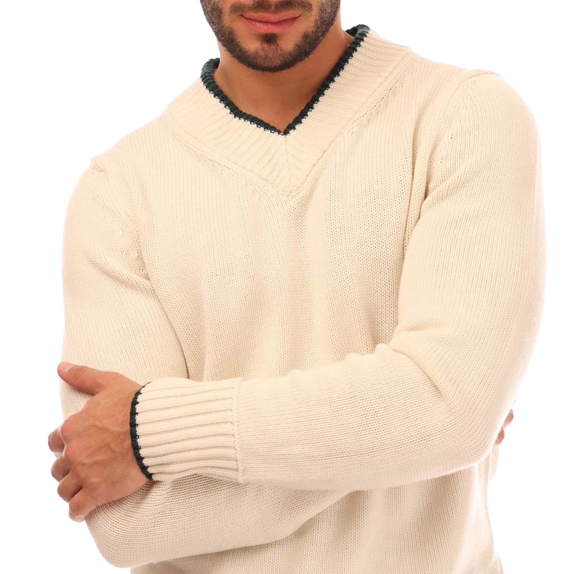 White - Side - Boss Mens Marzio Sweatshirt