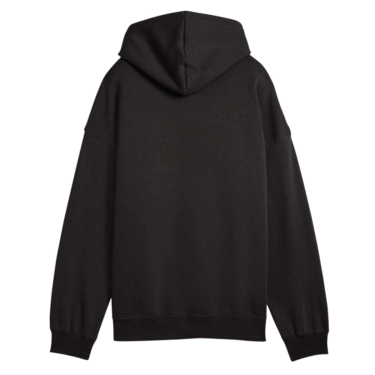 Black - Back - Puma Womens-Ladies Essentials Oversized Hoodie