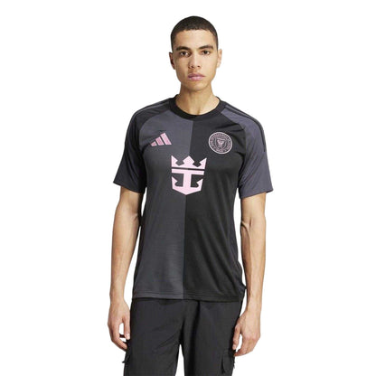 Black - Lifestyle - Adidas Mens Messi 25-26 Inter Miami CF Away Jersey