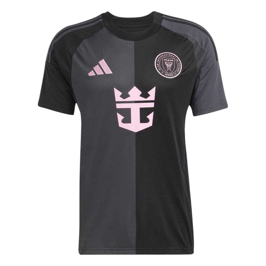 Black - Front - Adidas Mens Messi 25-26 Inter Miami CF Away Jersey