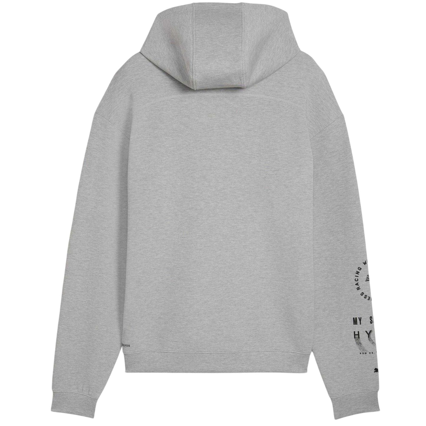 Grey Heather - Back - Puma Mens Hyrox Pullover Hoodie