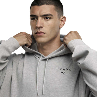 Grey Heather - Lifestyle - Puma Mens Hyrox Pullover Hoodie