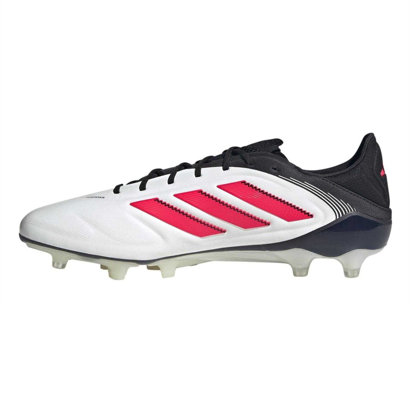 White-Red-Black - Side - Adidas Womens-Ladies Performance Copa Pure III Elite Leather Football Boots
