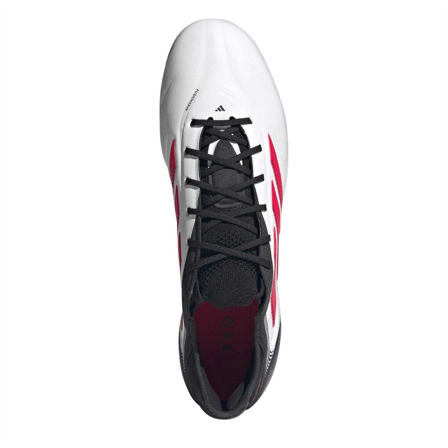 White-Red-Black - Lifestyle - Adidas Womens-Ladies Performance Copa Pure III Elite Leather Football Boots