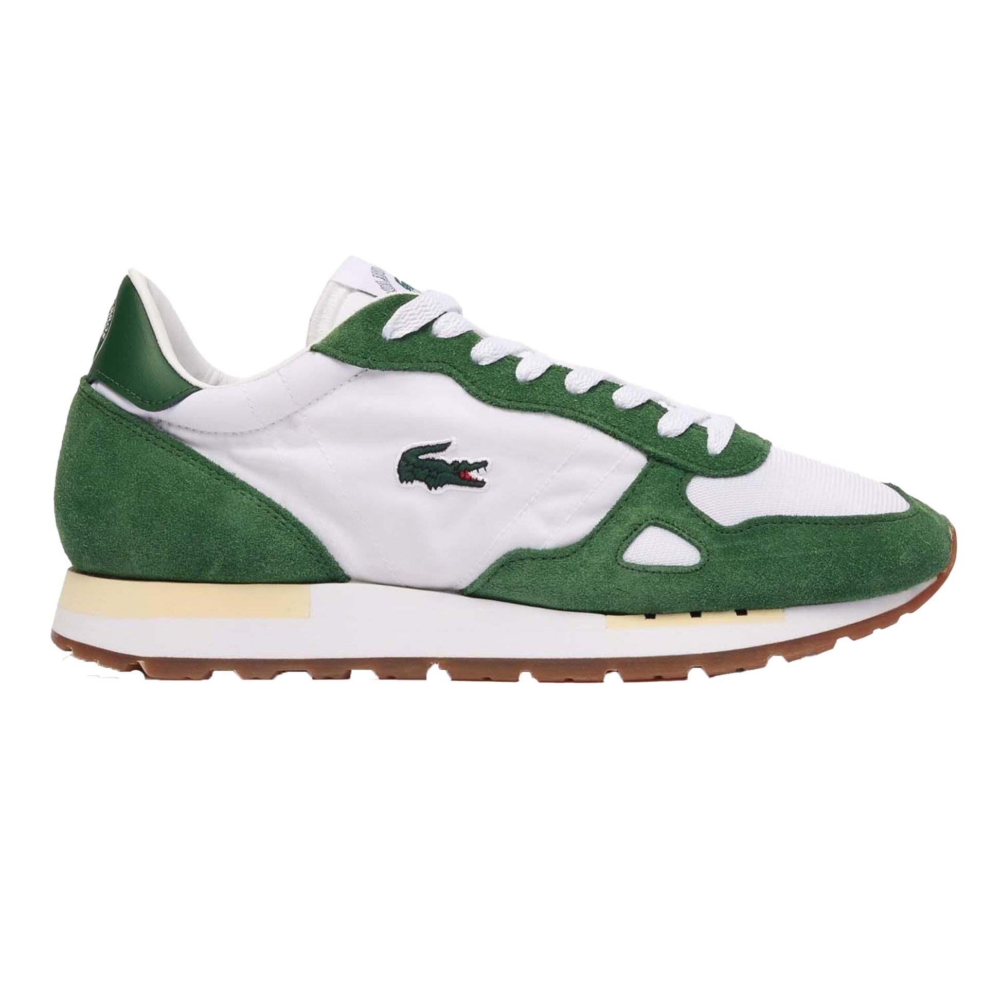 White - Back - Lacoste Mens Partner Leather 70s Trainers