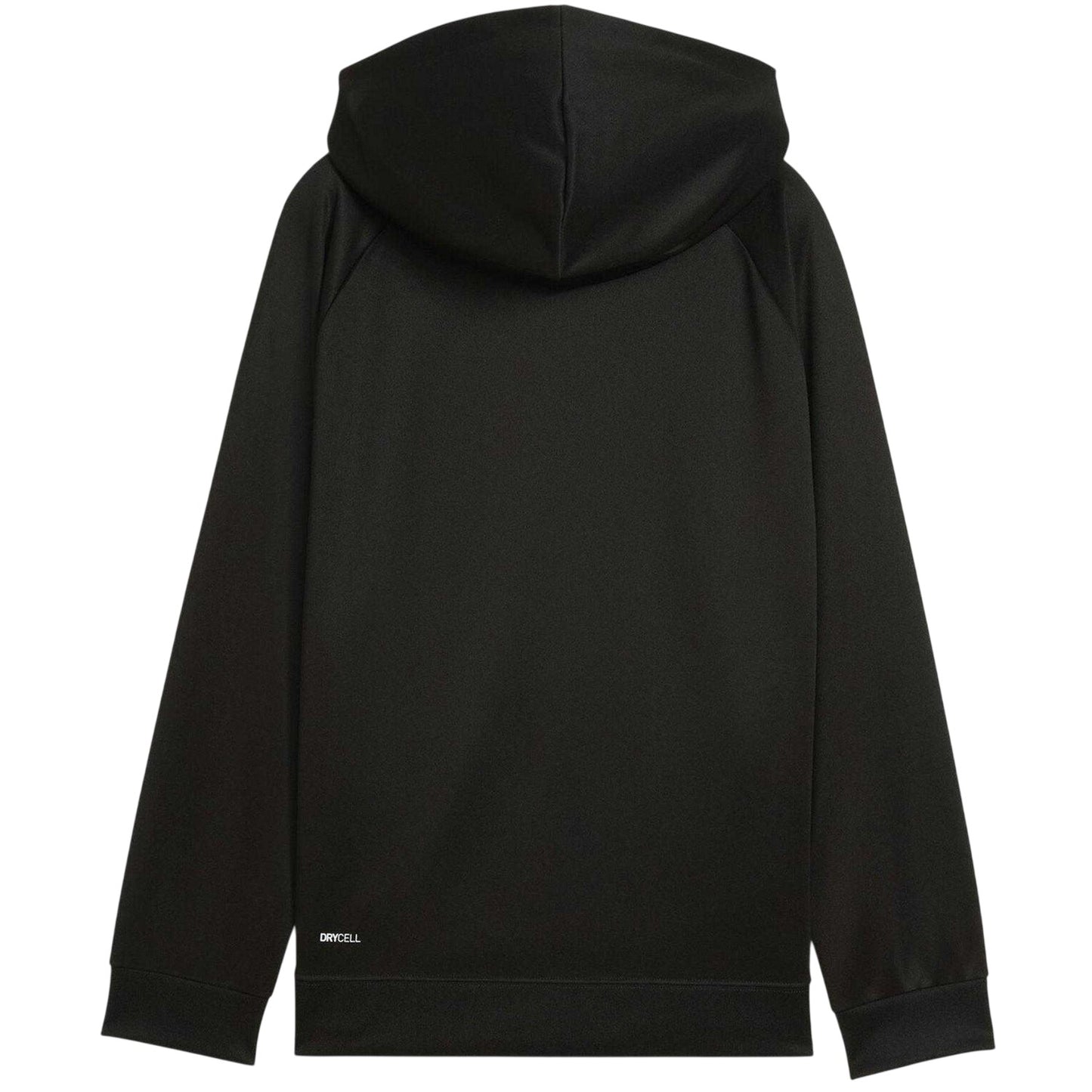 Puma Black - Back - Puma Childrens-Kids Overhead Hoodie