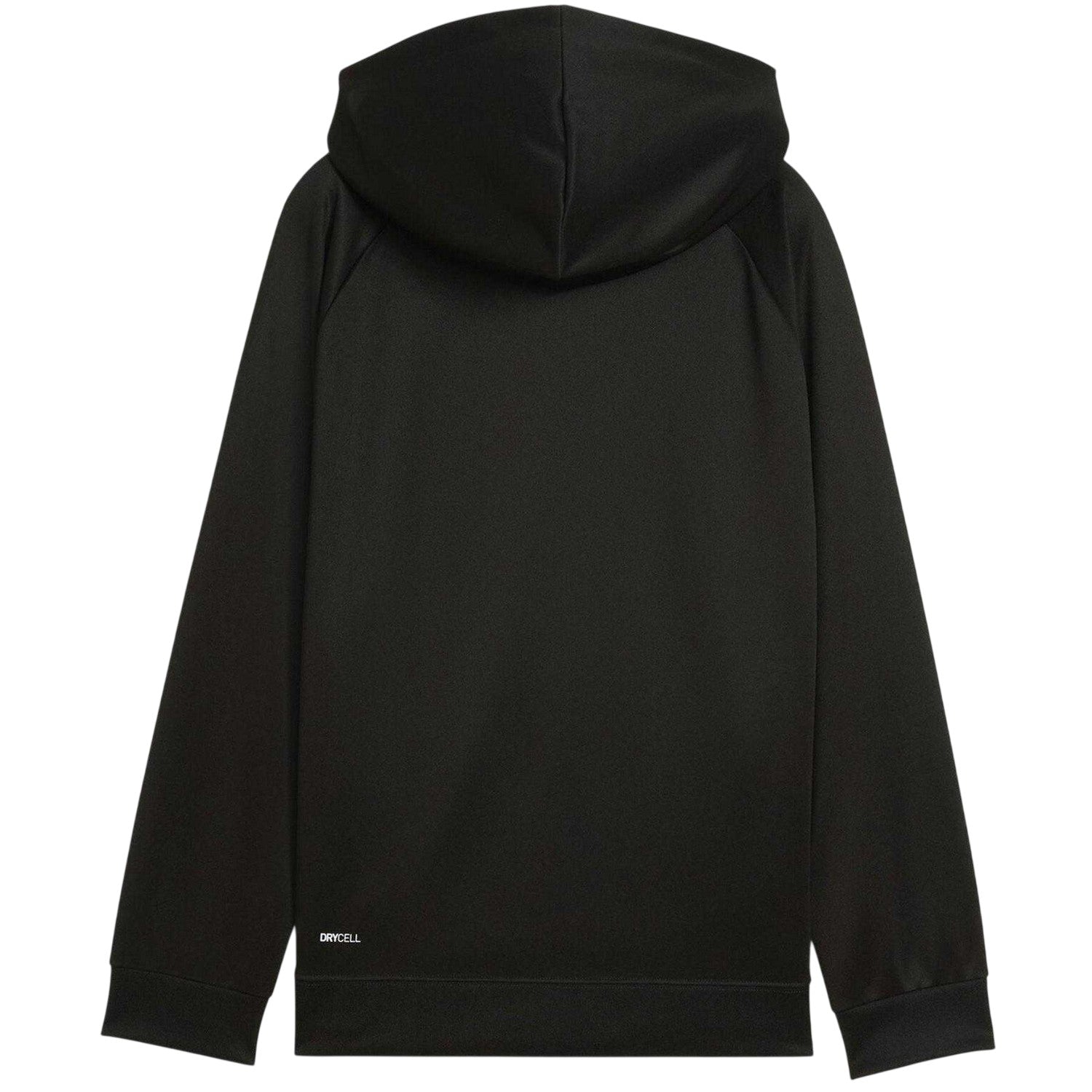 Puma Black - Back - Puma Childrens-Kids Overhead Hoodie