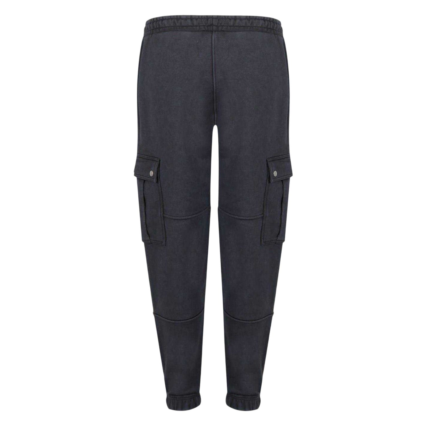 Black - Back - Jack Wills Mens Script Combat Trousers