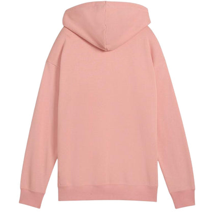 Pink - Back - Puma Womens-Ladies Overhead Hoodie