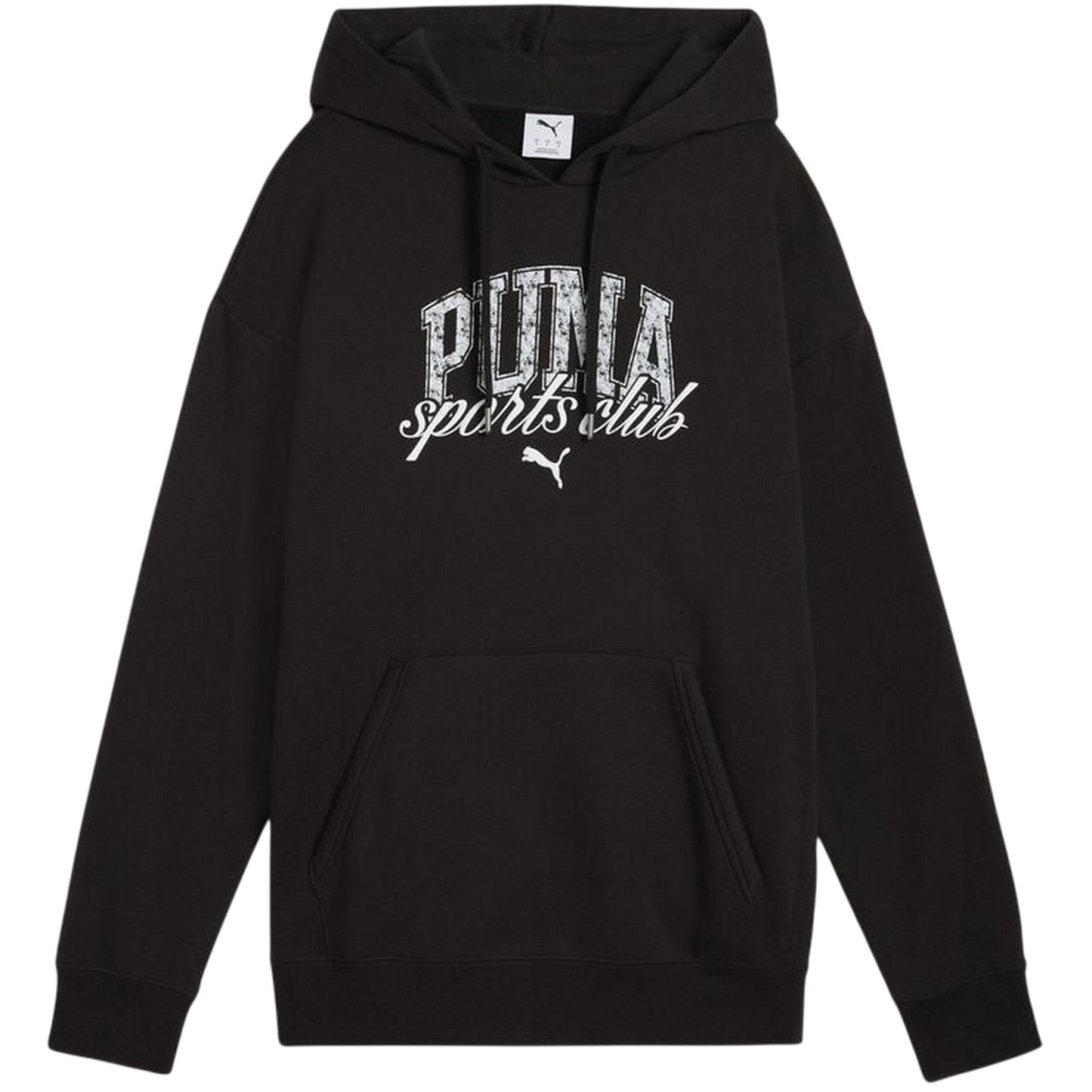 Puma Black - Front - Puma Womens-Ladies Overhead Hoodie