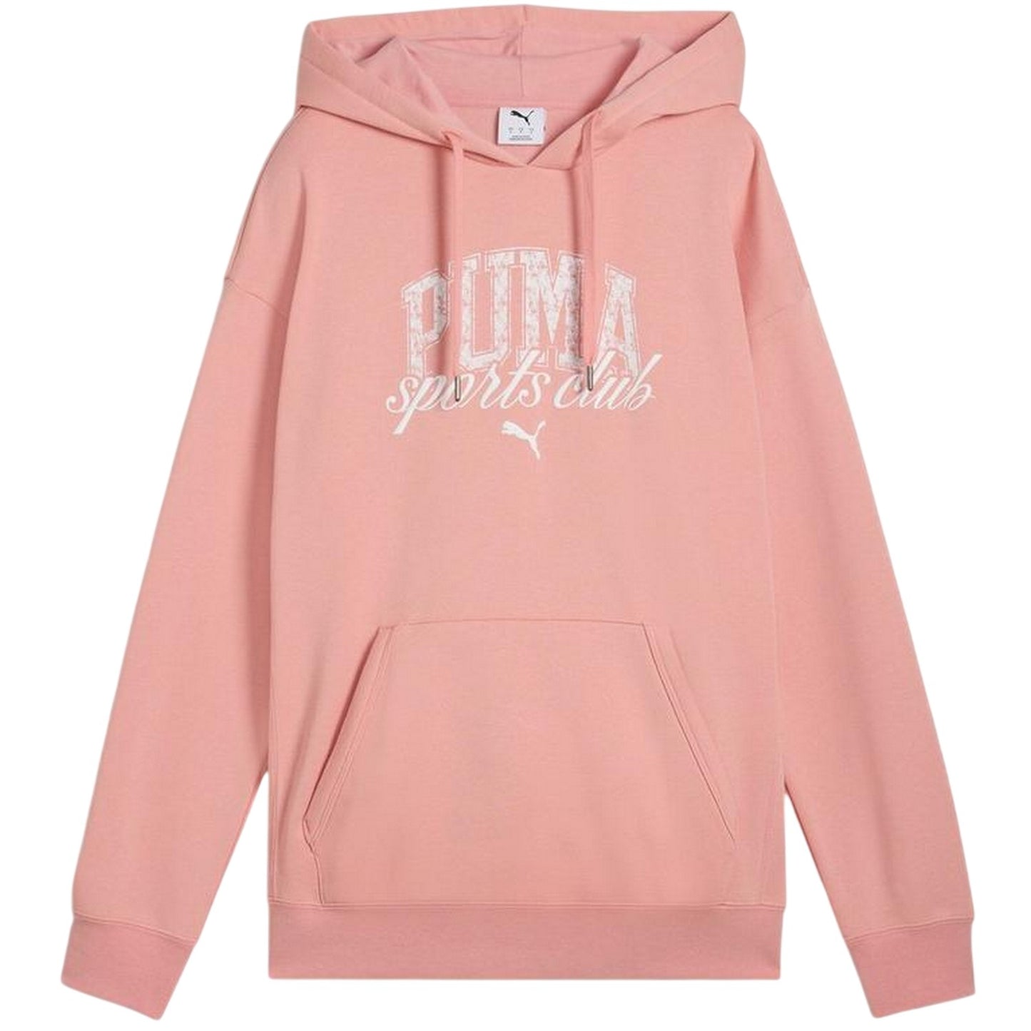 Pink - Front - Puma Womens-Ladies Overhead Hoodie