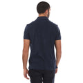 Navy - Back - Tommy Hilfiger Mens Micro-Towelling Regular Polo Shirt