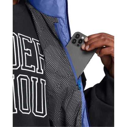 Blue - Side - Under Armour Mens Legend Down Filled Gilet