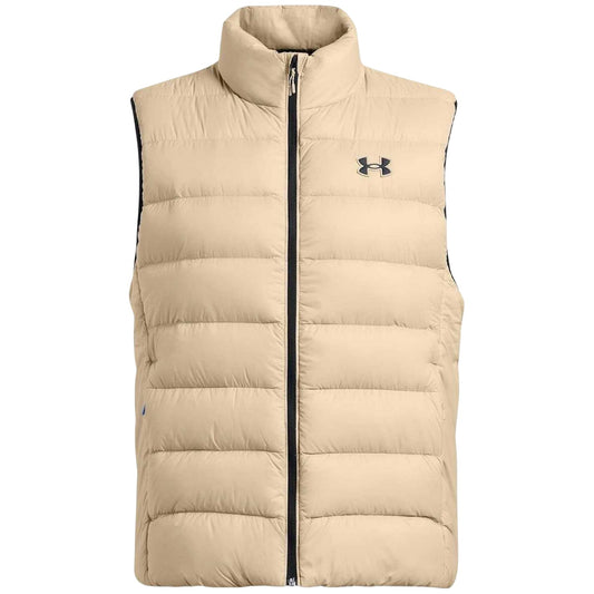 Brown - Front - Under Armour Mens Legend Down Filled Gilet