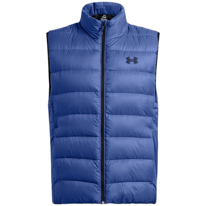 Blue - Front - Under Armour Mens Legend Down Filled Gilet