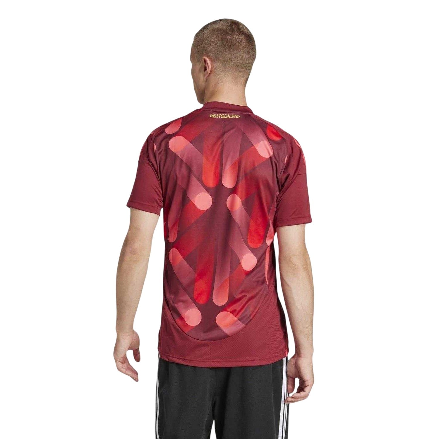 Burgundy - Back - Adidas Mens 2025 Germany DFB Away Jersey