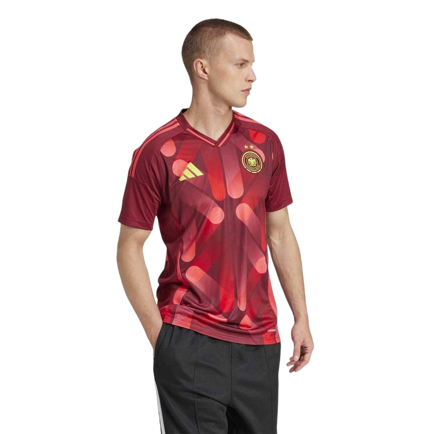 Burgundy - Lifestyle - Adidas Mens 2025 Germany DFB Away Jersey