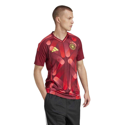 Burgundy - Lifestyle - Adidas Mens 2025 Germany DFB Away Jersey