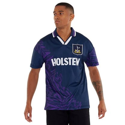 Purple - Front - Score Draw Mens 1994 Tottenham Hotspur FC Away Shirt