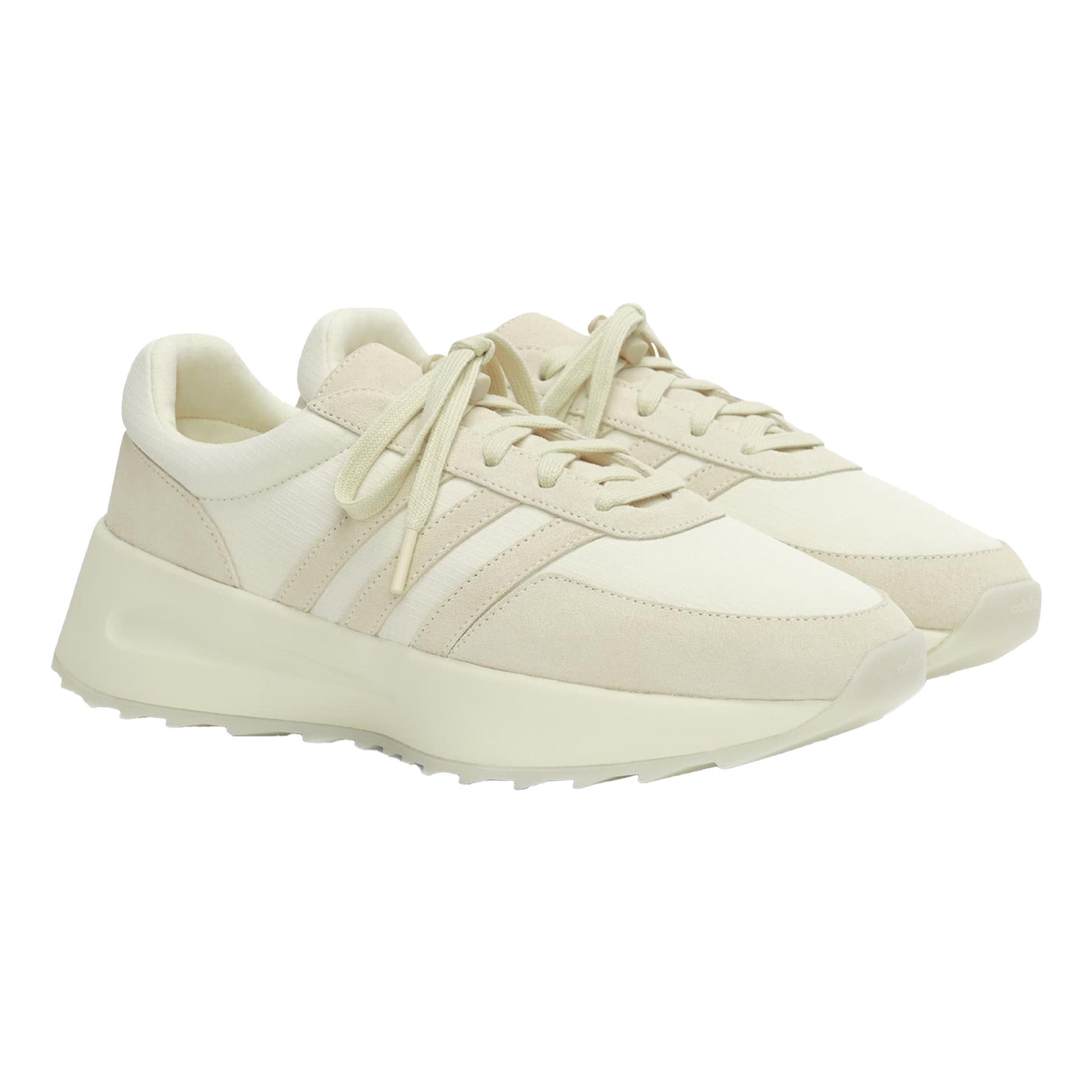 Pale Yellow - Lifestyle - Adidas Mens Athletics Suede Lace Up Trainers