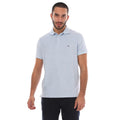 Blue - Front - Tommy Hilfiger Mens Micro-Towelling Regular Polo Shirt